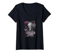 Women's Immanuel Kant Enlightenment Philosophy Logic V-Neck T-Shirt