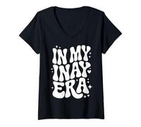 Women's in My Inay Era, Funny Proud Filipina Mom V-Neck T-Shirt