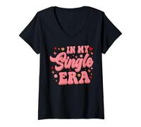 Women's in My Single Era V-Neck T-Shirt