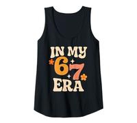 Womens in My Six Seven Era - Funny Retro Groovy Italian Brainrot Tank Top