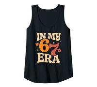 Womens in My Six Seven Era - Funny Retro Groovy Italian Brainrot Tank Top