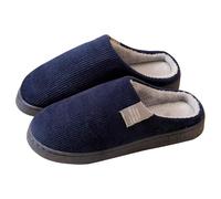 Womens Indoor Outdoor Non Slip Slippers Womens Memory Foam Slippers Non Sole Soft Slipper Corduroy House Slipper Unisex Home Shoes Slip On Mule Shoes Comfortable Winter Sliders For Men