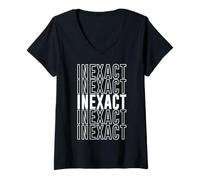 Womens Inexact V-Neck T-Shirt