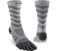 Injinji - Women's Run Technical Crew - Running socks size 7-10+, grey