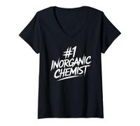 Womens Inorganic Chemist V-Neck T-Shirt