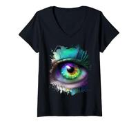Women's Insights into a Fantasy World V-Neck T-Shirt