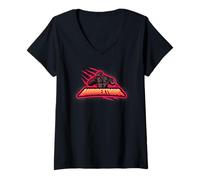 Womens Inspiring Strong Ambidextrous V-Neck T-Shirt