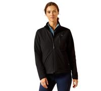 Women's insulated full zip riding jacket Ariat Rion StretchShell Noir L