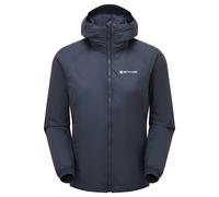 Women's insulated hooded jacket Montane Fortes Lite Bleu XL