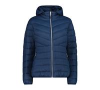 Women's insulated zip-up hooded jacket 3M CMP Bleu 2XS
