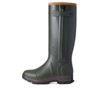 Women's insulating rain boots with rubber zip Ariat Buford Green 36