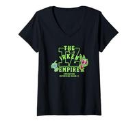Womens Invader Zim The Irken Empire Operation Impending Doom II V-Neck T-Shirt