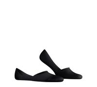 Women's invisible socks Burlington Merseyside Noir 41/42