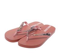 Women's Ipanema Duna Animal Flip Flops in Pink