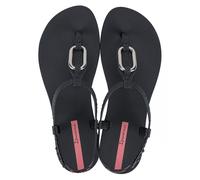 Women's Ipanema Linea sandals, black flip-flops, size 41.5