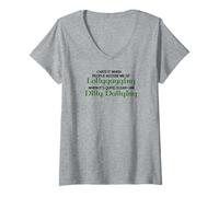 Women's Irish Dilly Dallying V-Neck T-Shirt