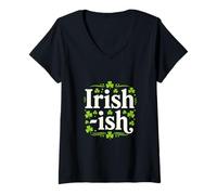 Women's Irish ish Cheer V-Neck T-Shirt