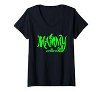 Women's Irish Mammy for Mothers - Celtic Knot Design V-Neck T-Shirt