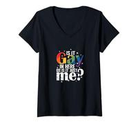 Womens Is it Gay in Here, or is it just me? V-Neck T-Shirt