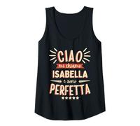 Womens Isabella Idea Regalo Personalizzata Amica Nome Divertente Tank Top