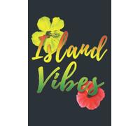 Womens Island Vibes Rasta Reggae Tropical Island: - Daily planner notebook, Size format 6.0 x 9.0 inches pages