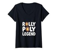 Womens Isopod Legend V-Neck T-Shirt