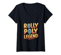 Womens Isopod Legend V-Neck T-Shirt