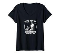 Womens ISTJ Introverted Sensing Thinking Judging Type T-Shirt V-Neck T-Shirt