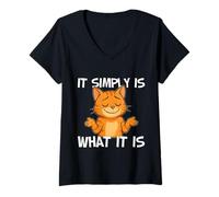 Womens It just Went Like This, inevitably so. EN V-Neck T-Shirt