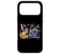 Womens It’s My 57th Birthday 57 Years Old Birthday Queen Case for iPhone 17 Pro Max