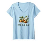Womens Italy Sicily Souvenir / Sicily V-Neck T-Shirt