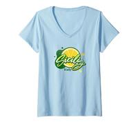 Womens Italy Sicily Souvenir / Sicily V-Neck T-Shirt