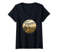 Women's Italy Tuscany V-Neck T-Shirt