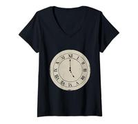 Womens It's 5 O'Clock - somewhere in the world - 5 O'Clock Vintage V-Neck T-Shirt