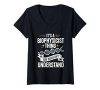 Womens It's A Biophysicist Thing You Wouldn't Understand V-Neck T-Shirt