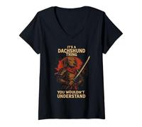 Women's It's A Dachshund Thing You Wouldn't Understand V-Neck T-Shirt