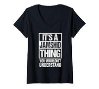 Women's It's A Jamshid Thing You Wouldn't Understand First Name V-Neck T-Shirt