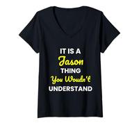 Women's It's a Jason Thing You Wouldn't undestand Jason V-Neck T-Shirt