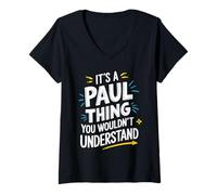 Women's It's A Paul Thing, You Wouldn't Understand! V-Neck T-Shirt