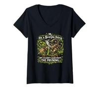 Women's It's A Scorpio Thing You Wouldn't Understand The Pruning V-Neck T-Shirt