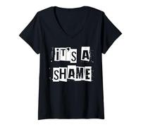 Women's It's a Shame V-Neck T-Shirt