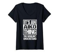 Women's It's an Aiko Thing You Wouldn't Understand First Name V-Neck T-Shirt