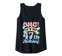 Womens Its My 50th Birthday 47 Years Old Birthday Gifts for Women Tank Top