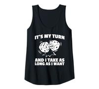 Womens It's My Turn Board Player Board Game Board Game Tank Top