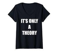 Women's It's Only A Theory V-Neck T-Shirt