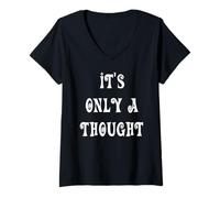 Women's It's Only a Thought V-Neck T-Shirt