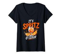 Women's It's Spritz O'Clock V-Neck T-Shirt