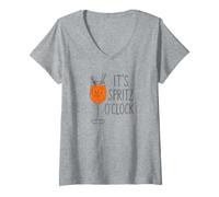 Women's It's Spritz O'Clock V-Neck T-Shirt
