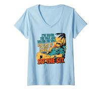 Women's I've Talked The Talk and Walked The Walk Now I'm Gonna Sit V-Neck T-Shirt