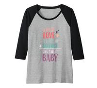 Womens IVF Baby Math Equation Cute Infertility Embabies Raglan Baseball Tee